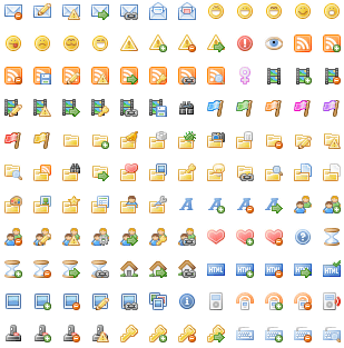 700個以上の無料で使えるアイコン Silk Icons Gigazine