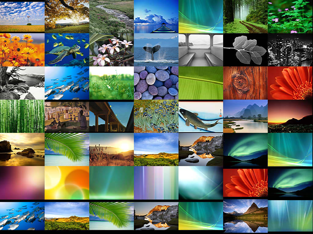 54 Kinds Of Wallpapers Included In Windows Vista Rtm Gigazine