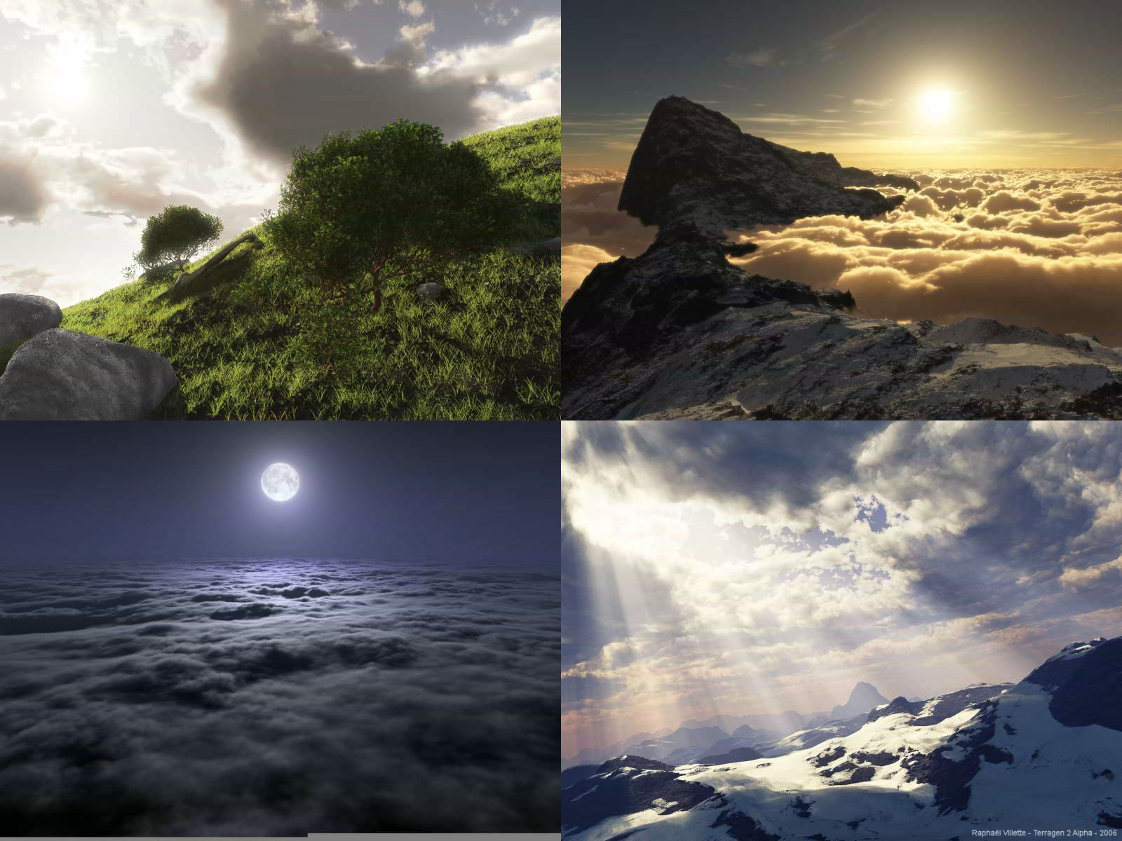 3d景観cg作成フリーソフト Terragen 2 Technology Preview 登場 Gigazine