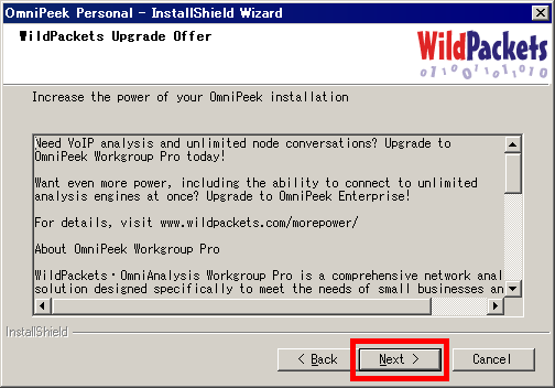 driver wildpacket