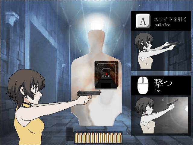 Iron Sight Flash Game Featuring The Girl Assassin From Phantom Requiem For The Phantom Gigazine