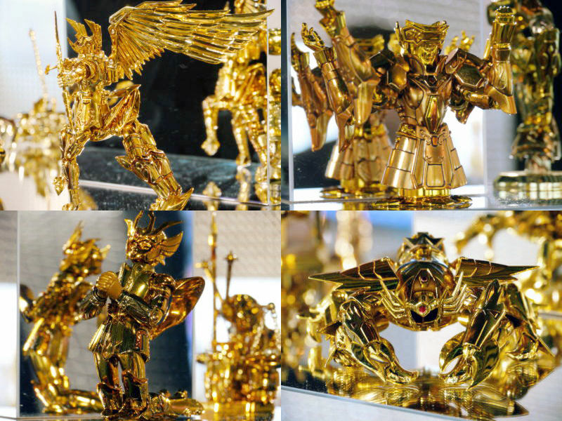 saint seiya gold saints action figures