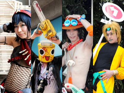 Amazing Cosplayers in Wonder Festival 2012