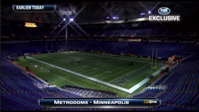 The Moment the Metrodome Roof Collapsed