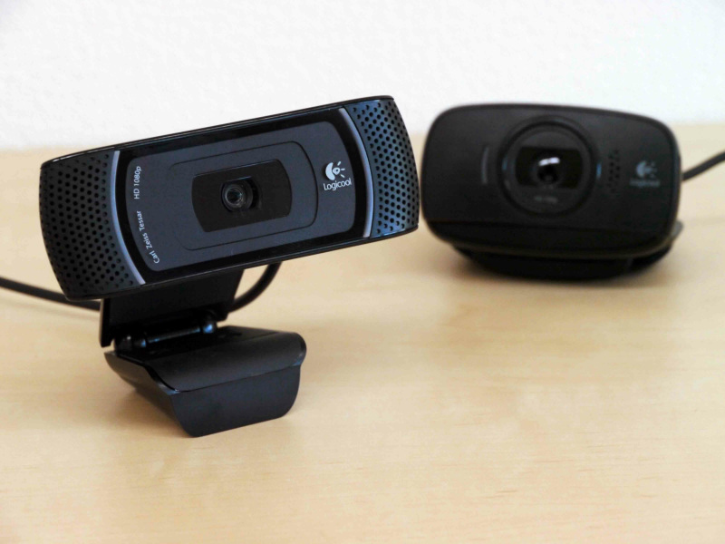 Håndfuld bord kamp Logicool HD Pro Webcam C 910 high-spec web camera compatible with full HD  and small and lightweight Logitech HD Webcam C 510 photo review - GIGAZINE