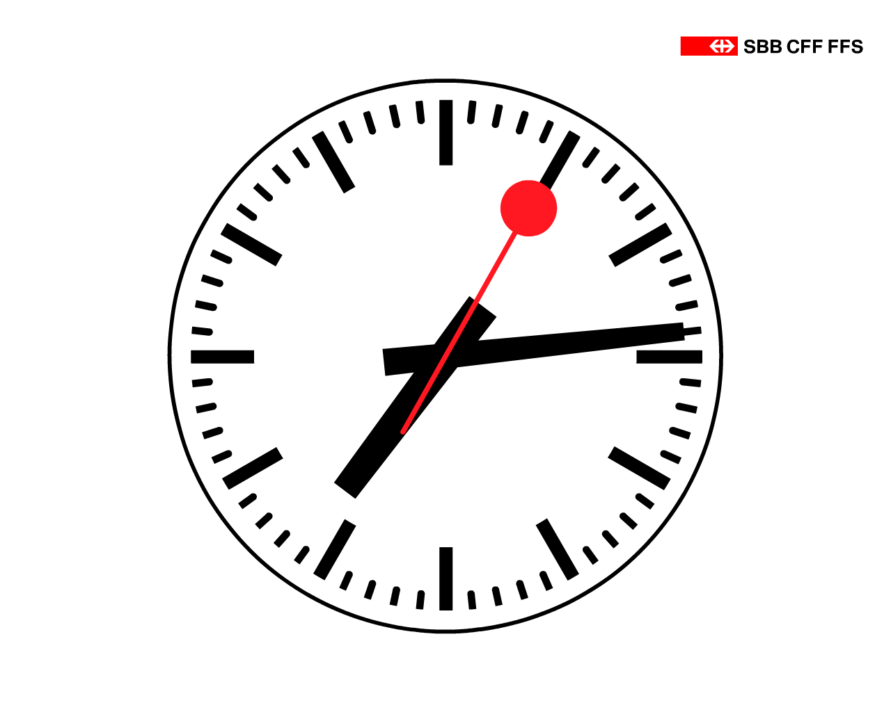スイス国鉄公式鉄道時計スクリーンセーバー Swiss Railway Clock あの Stop To Go も再現 Gigazine