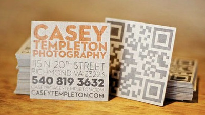 40 Business Card Designs Using Qr Code Successfully Gigazine