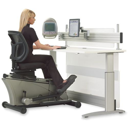 High Tech Machine That Can Exercise With Desk Work 4000 Calorie