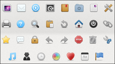 無料で商用利用も可能なフリーアイコン集 30 Toolbar Icons Gigazine