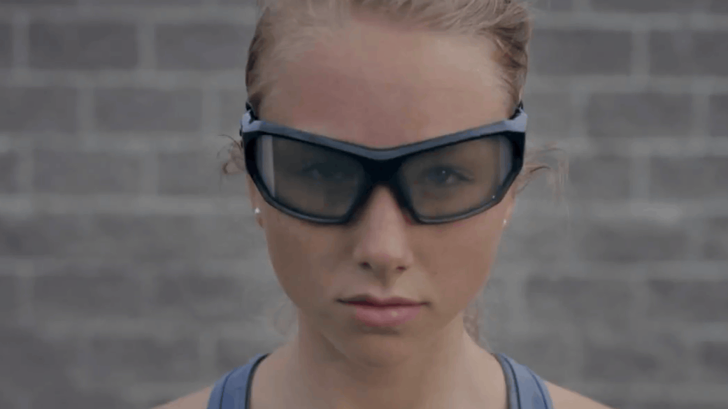 Nike "strobe glass" that enhances brain and visual information ability - GIGAZINE