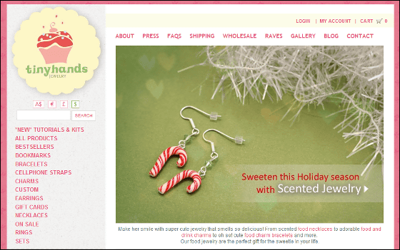 Scented Food Jewelry : Handmade Jewelry For Girls : Cute Food