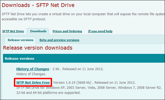 Sftp Net Drive Download