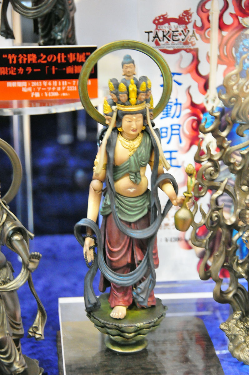 Kaiyodo Revoltech Takeya Figure Statue of Buddha Buddhist 11 face No.013 Japan* 