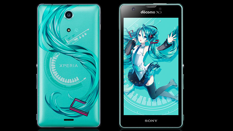 Sumaho Xperia Feat Hatsune Miku Collaborated With Hatsune Miku And Xperia Released For Late September With Only 39 000 Units Gigazine