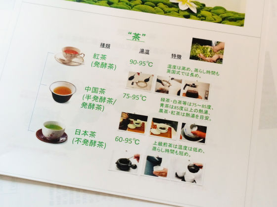 I tried putting 10 types of tea at SPECIAL.T which can make the ultimate  cup - GIGAZINE