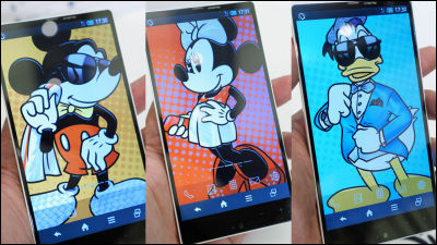 1630万画素カメラと5 2インチ画面搭載のdisney Mobileスマートフォン Dm016sh 速攻フォトレビュー Gigazine