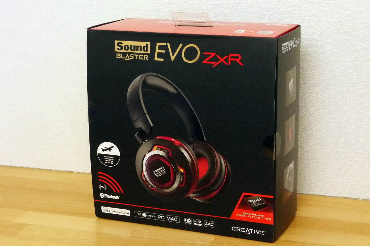 dodelijk Jasje haak Sound Blaster EVO ZxR "and" Creative Hitz MA 2400 "high quality sound &  high performance headphones that enabled five kinds of connections  including Bluetooth and NFC Review - GIGAZINE