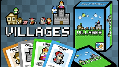 ファミコン風の8ビットっぽいイラストで決闘したり村を作ってプレイするカードゲーム Villages Gigazine