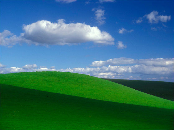 The Grassland That Became The Wallpaper Of Windows Xp Is Now Like This Gigazine