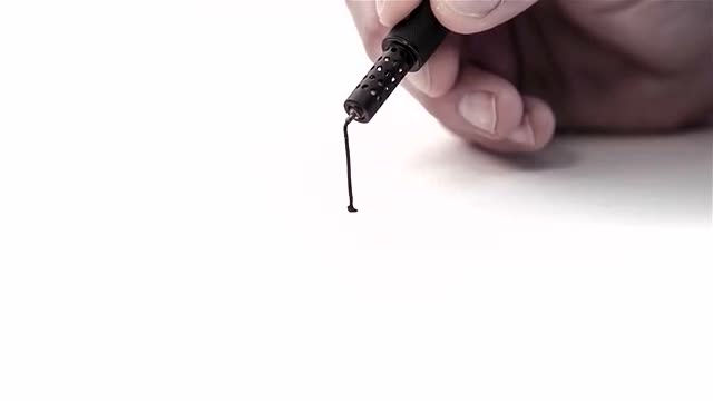 World's smallest 3D print pen LIX that can draw objects by hand
