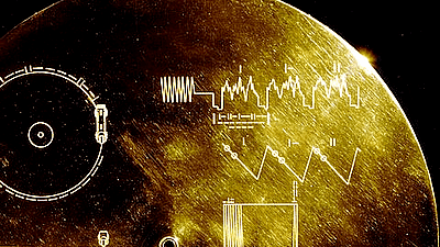 golden record official NASA space images voyager' Mug