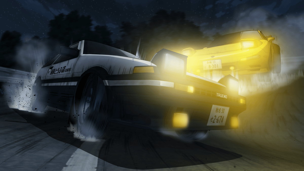 Hachirok Will Attack The Autumn Name New Theatrical Version Initial D Legend 1 Awakening Scene Photo First Published To The Web Gigazine