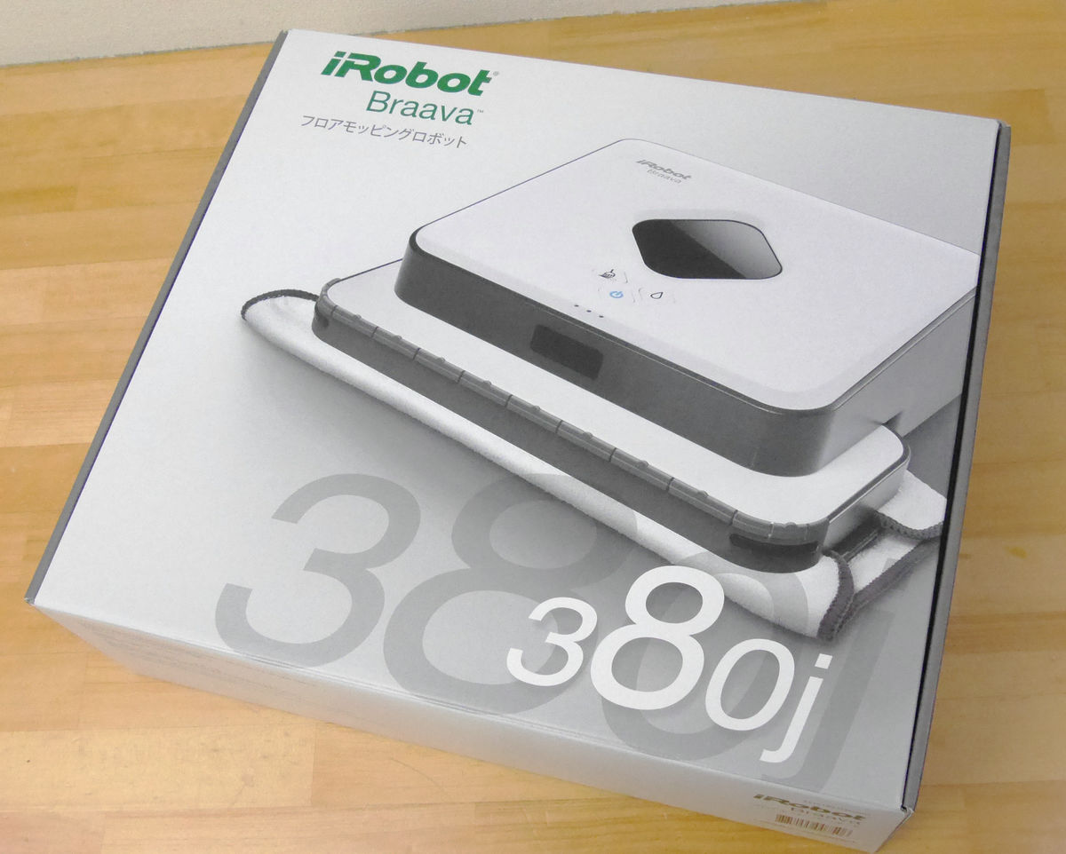 残り一つ！ 未開封 iRobot Braava380j 床拭きロボット ルンバ-