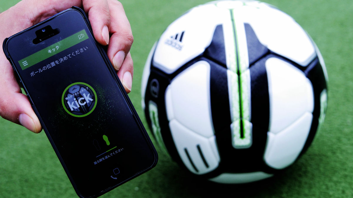 soccer ball that measures speed