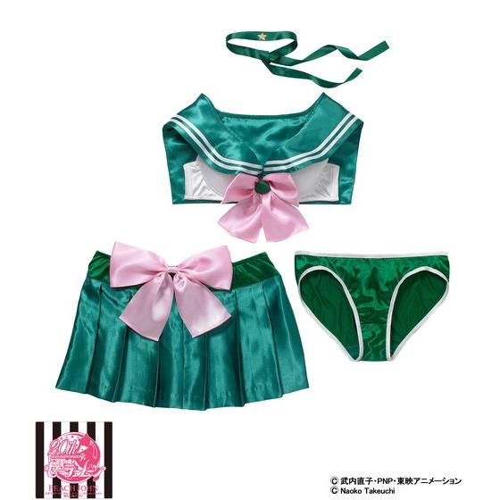 セーラームーンをイメージしたブラ&パンティセットがスカート セーラームーンをイメージしたブラ&パンティセットがスカート