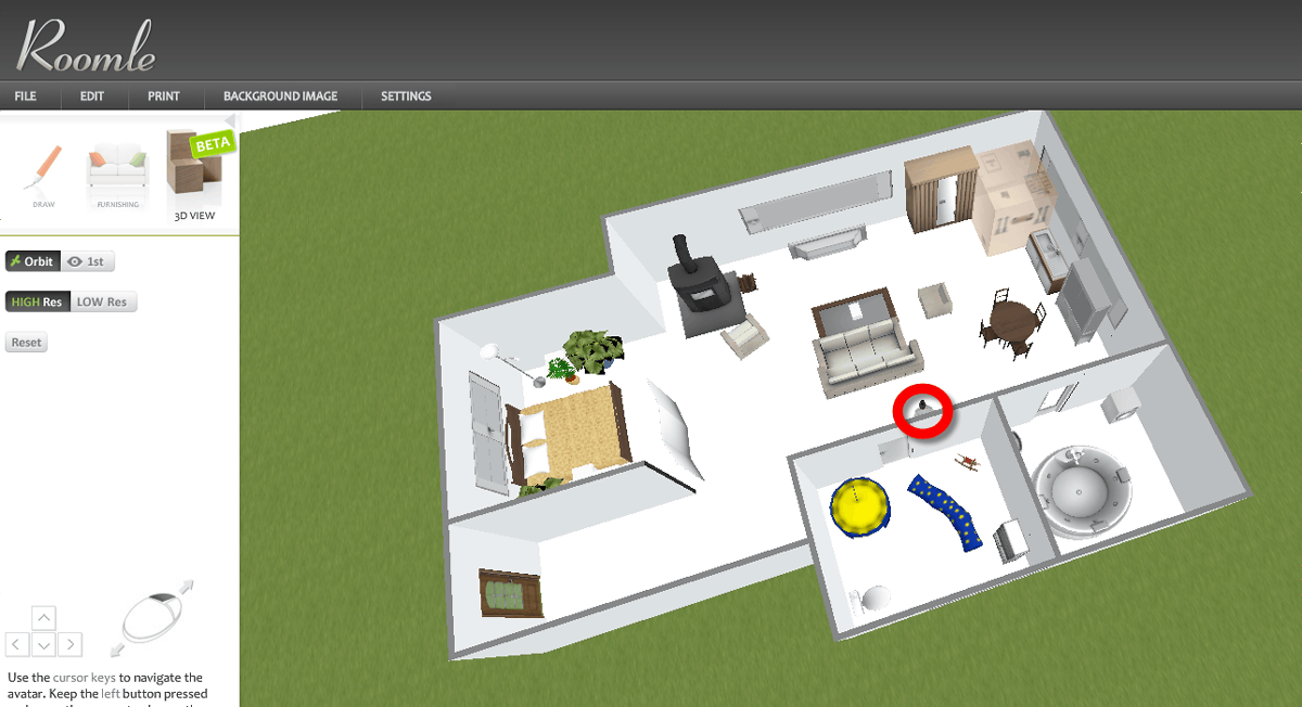 Free, intuitive 3D room planner - Roomle