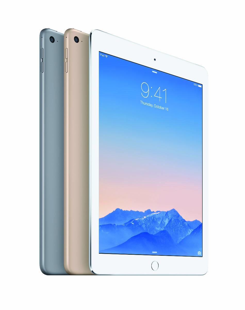 IPad Air 2 appeared as the world's thinnest tablet of 6.1 mm · 437