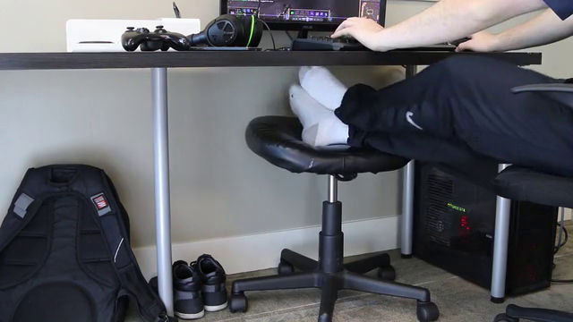 Foot Hammock Under Desk -adjustable Desk Foot Rest Hammock Office