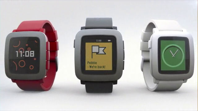 A Smart Watch That Can Be Used On Iphone Or Android The New Pebble Time Appeared Gigazine