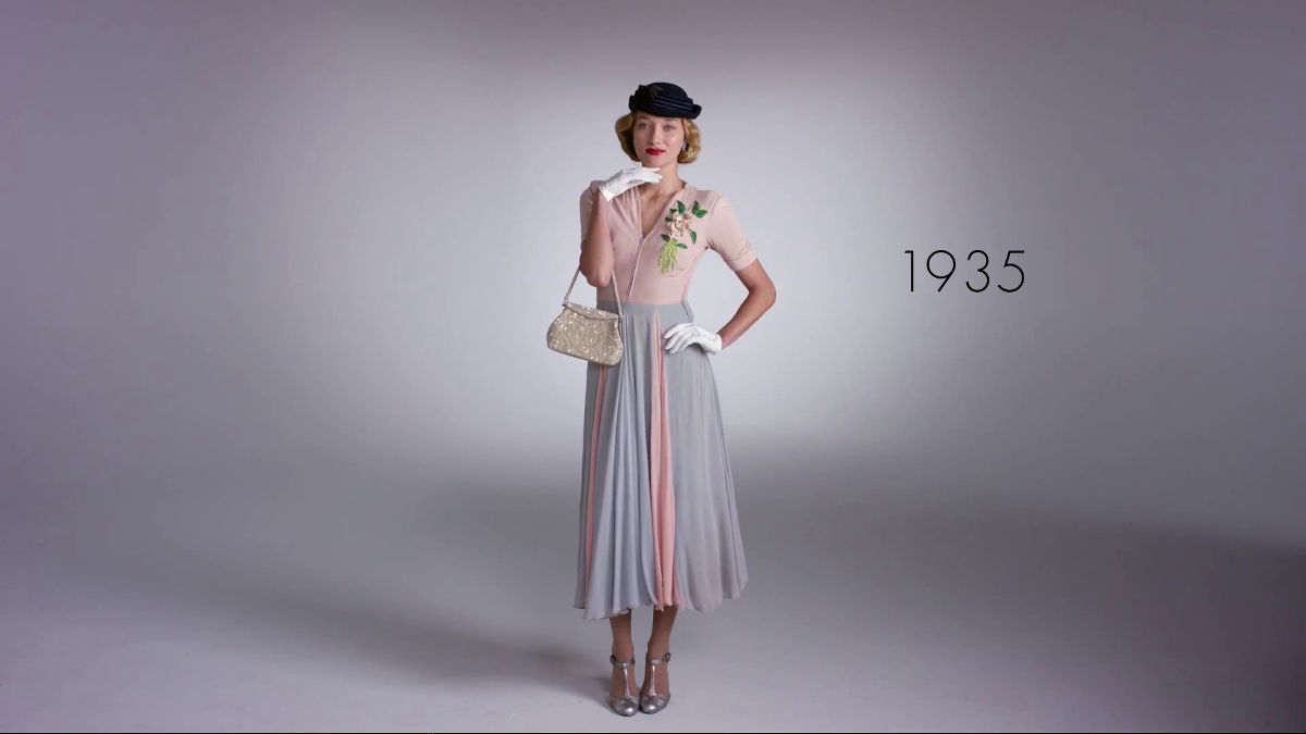 女性ファッションの100年の歴史を一挙に振り返るとこうなる ライブドアニュース