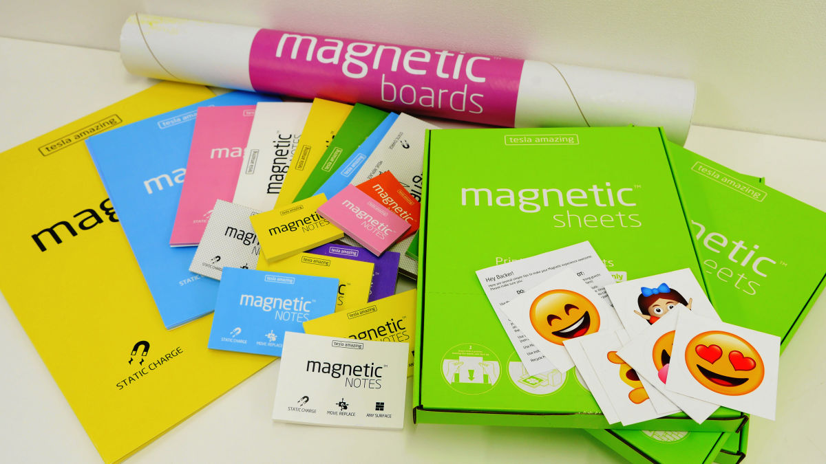 MAGNETIC: Paper That Sticks to Walls 