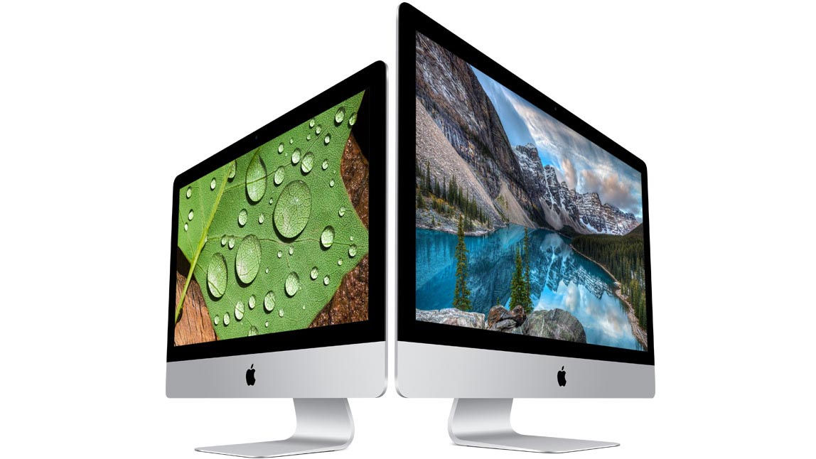 Finally, the 21.5-inch iMac corresponding to 4K appears, and the 