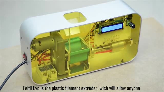Felfil Filament Maker  Make your own 3D printing filament with Felfil Evo
