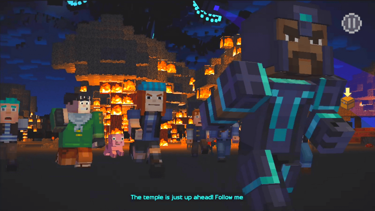 自由にクラフト 移動が不可能なマイクラ会話ゲー Minecraft Story Mode レビュー Gigazine