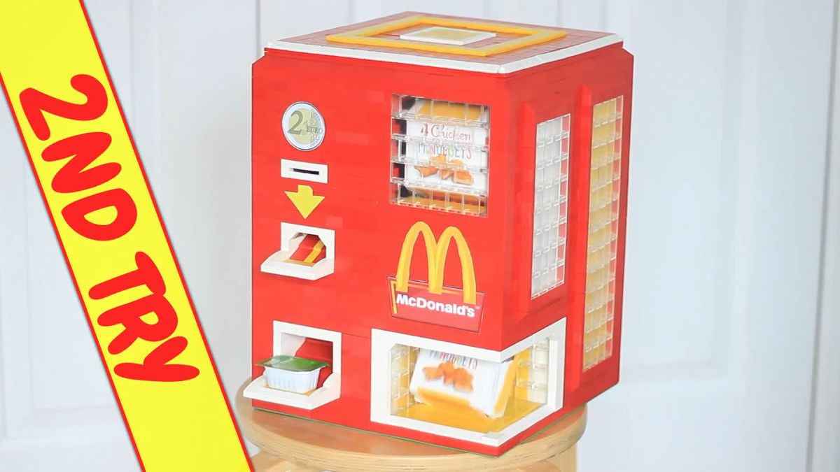  LEGO McDonald s Chicken McNuggets Machine Which Made Chicken Mac 