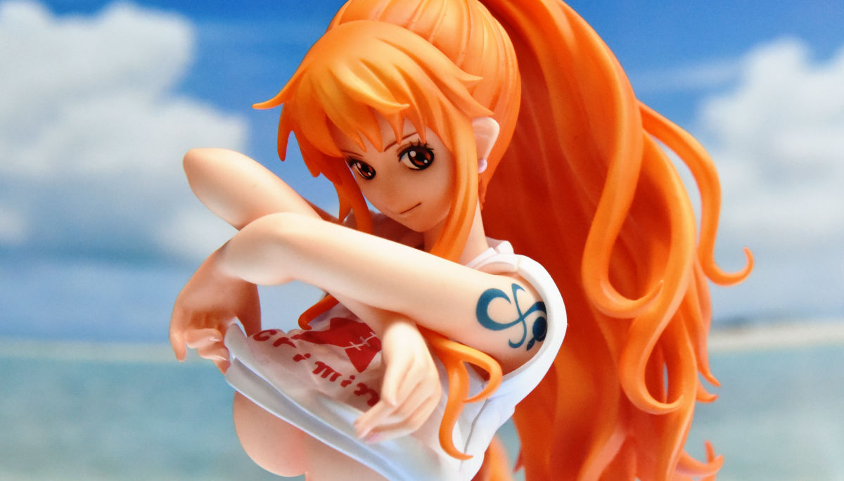 Megahouse One Piece Portraits Of Pirates LIMITED EDITION Nami Ver.BB_02 Repaint