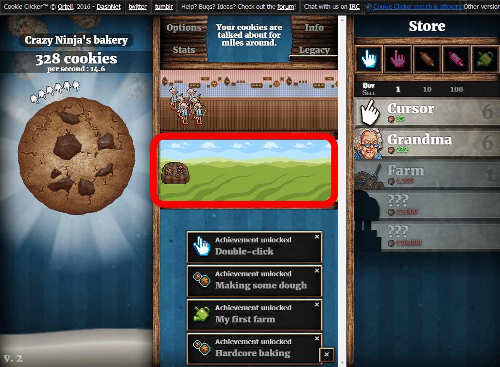 Cookie Clicker 2 - Active Gameplay Gains EP2 