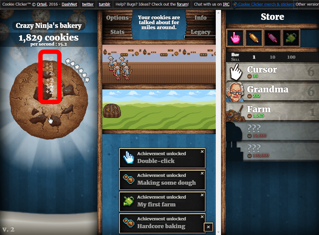 Cookie Clicker, Page 6