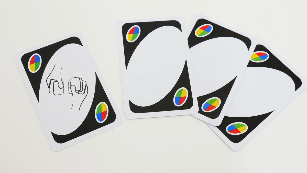 UNOに好きなオリジナルルールを増やせる「白いワイルドカード」が加わった新バージョンで遊んでみた - GIGAZINE