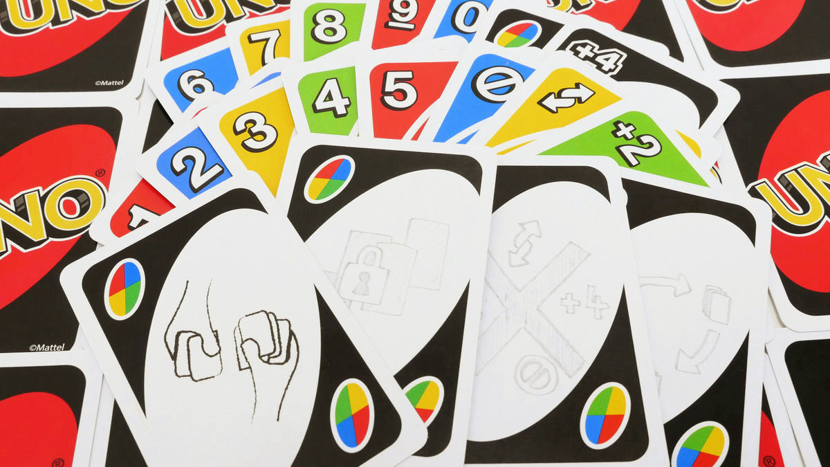 I tried playing with a new version that added White Wild Card that can  increase my favorite original rules to UNO - GIGAZINE