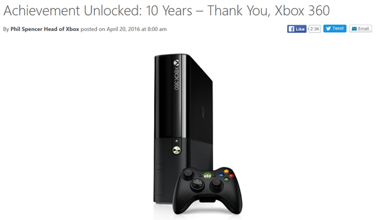 Achievement Unlocked: 10 Years – Thank You, Xbox 360 - Xbox Wire