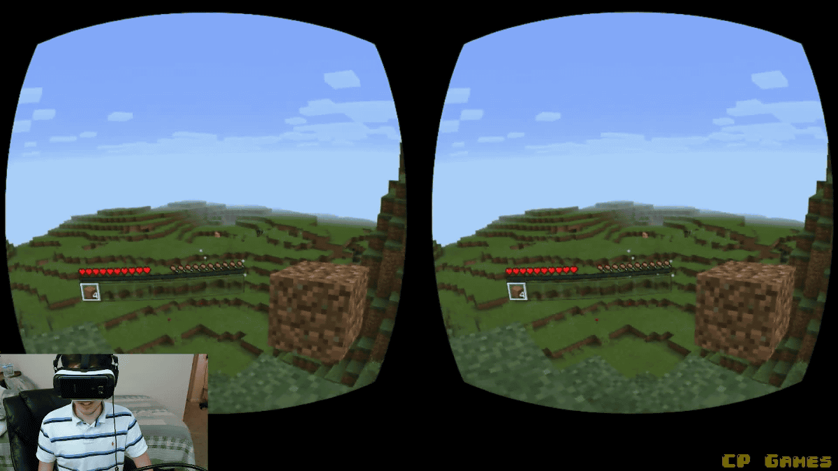 Minecraft Gear Vr Edition Finally Released Into The World Of Minecraft Gigazine