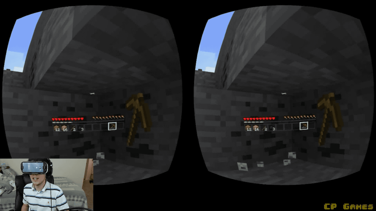 Minecraft Gear Vr Edition Finally Released Into The World Of Minecraft Gigazine