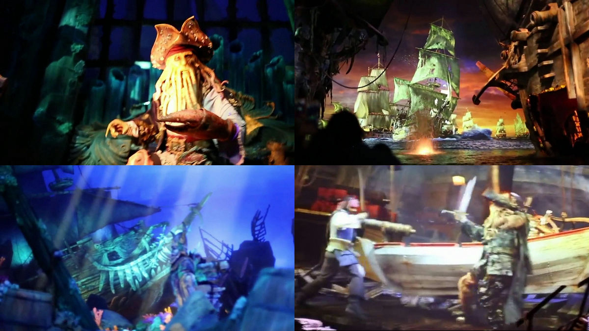 ディズニー初の 海賊エリア が登場 パイレーツ オブ カリビアンのライドに実際に乗ってみたムービー Gigazine