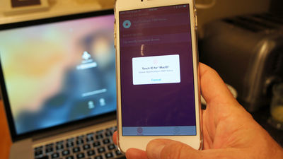 Iphoneからtouch Id 指紋認証 でmacをアンロックできる公式機能が次期os Xで搭載か Gigazine