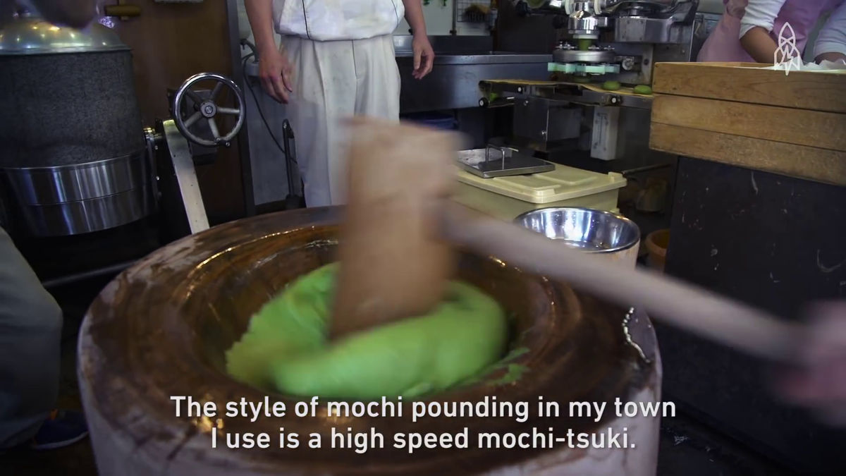 Pounding Mochi With the Fastest Mochi Maker in Japan 